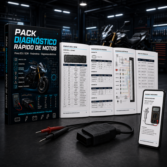 Pack Diagnóstico Rápido de Motos
